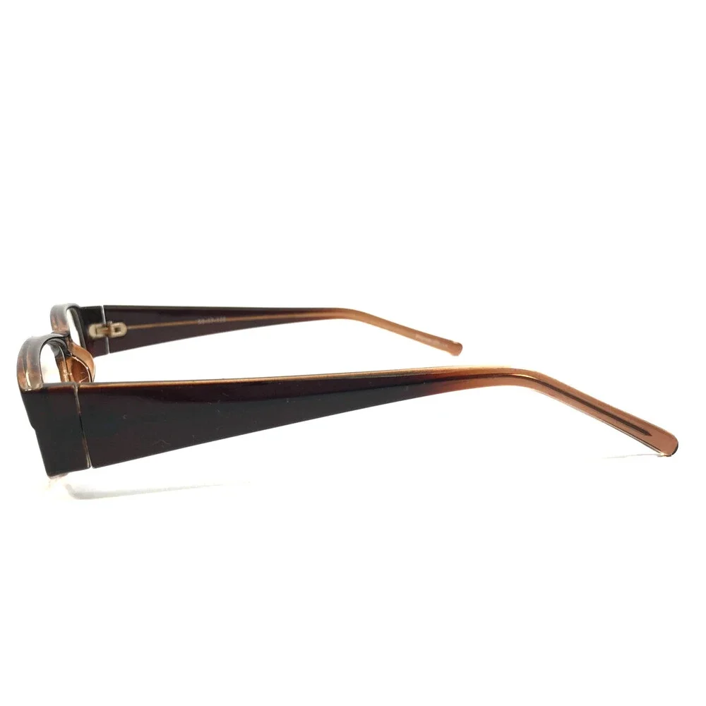 Parade Eyeglasses Frames 1705 Brown Fade Rectangle Full Rim 53-17-135